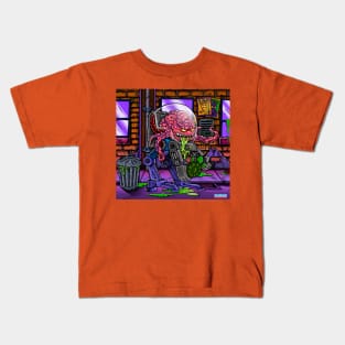 Kragn Evil Brain Kids T-Shirt